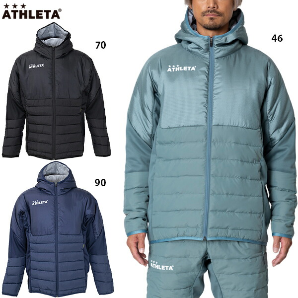 楽天市場】アスレタ 中綿ウォームジャケット 大人用 ジャケット