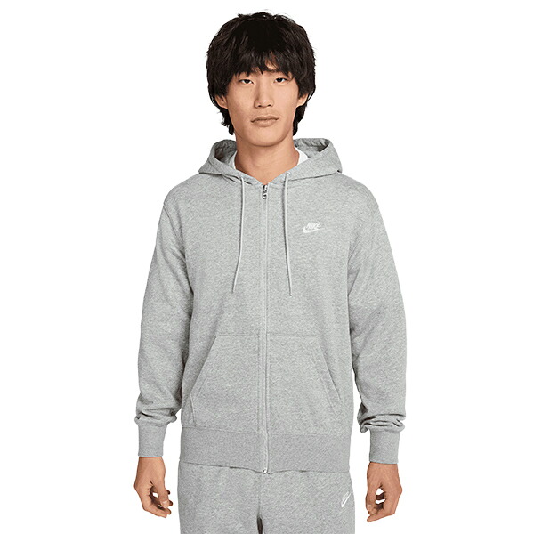 ナイキ クラブ FT L/S フルジップフーディ 大人用 スウェットパーカー NIKE FN3885-063