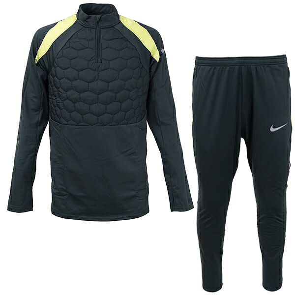 ナイキ Therma-FIT ストライク ウィンター ウォリアー ドリルトップ＆パンツ 大人用 サッカー トレーニングウェア上下セット NIKE FZ0567/FZ0571
