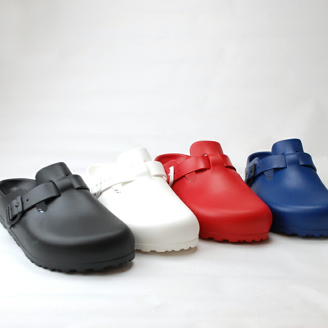 birkenstock boston eva red