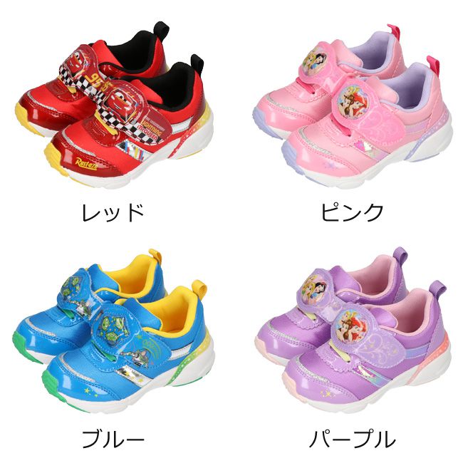 正規店 ムーンスター ディズニー スニーカー キッズ ジュニア 男の子 女の子 Dn C1302 プリンセス カーズ トイストーリー 2e ベルクロ マジックテープ 軽量 可愛い おしゃれ キャラクター 光る シューズ 子供 靴 27 送料無料 Trustit Us