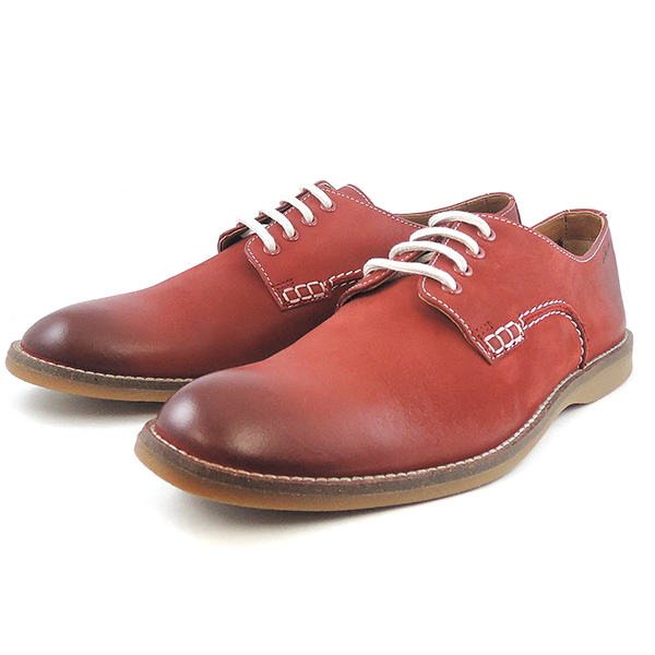 mens leather clarks