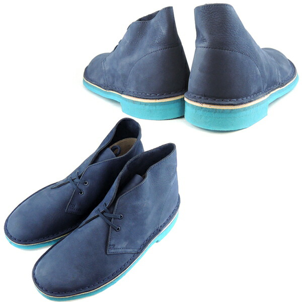 clarks blue shoes mens
