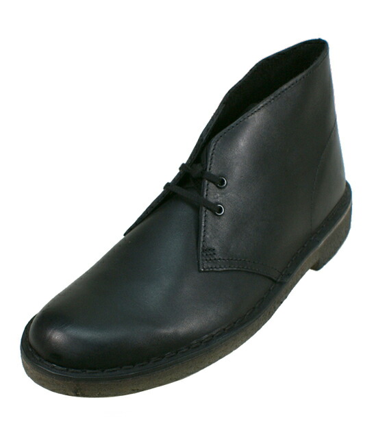 black leather chukka boots