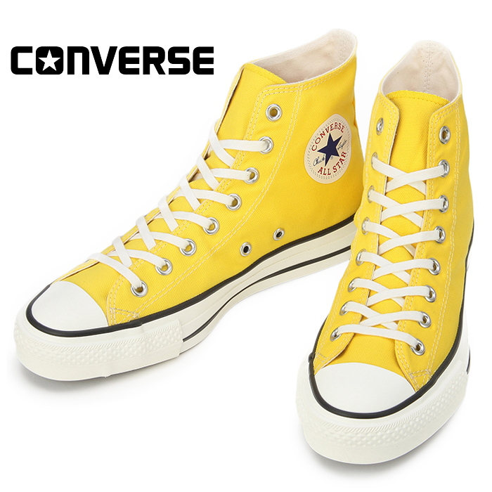 converse all star hi yellow