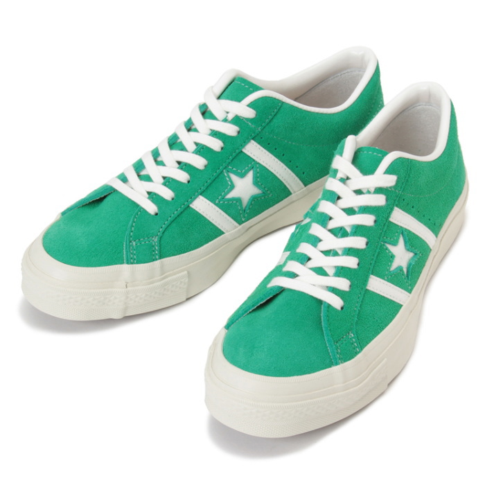 converse one star suede green