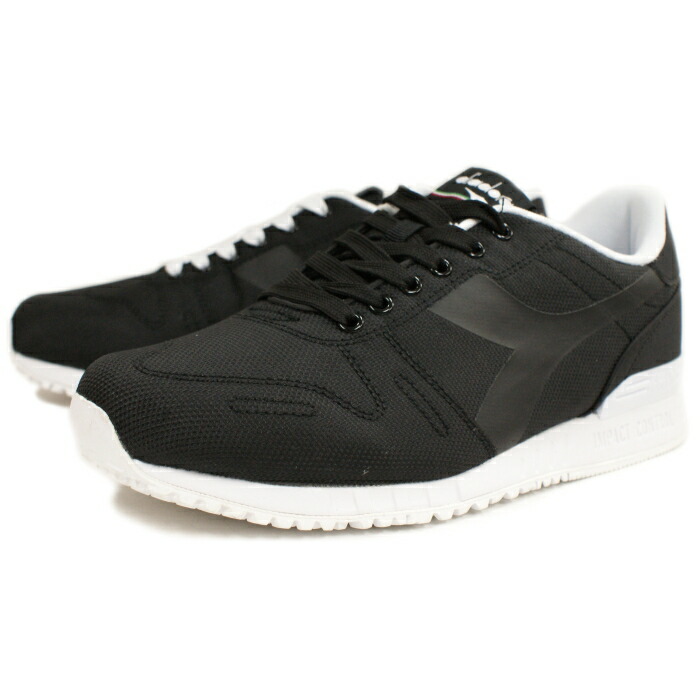 black diadora shoes