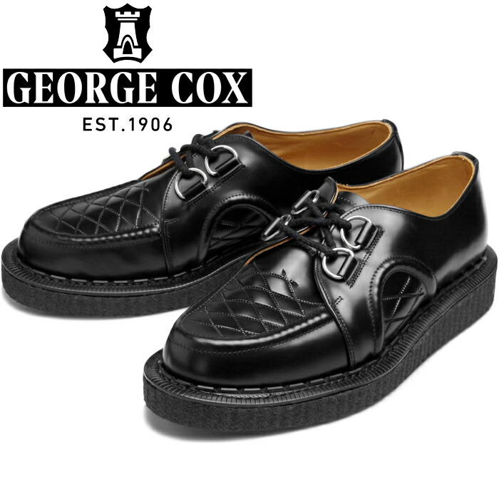 国内配送 GEORGE COX DACE BLACK 