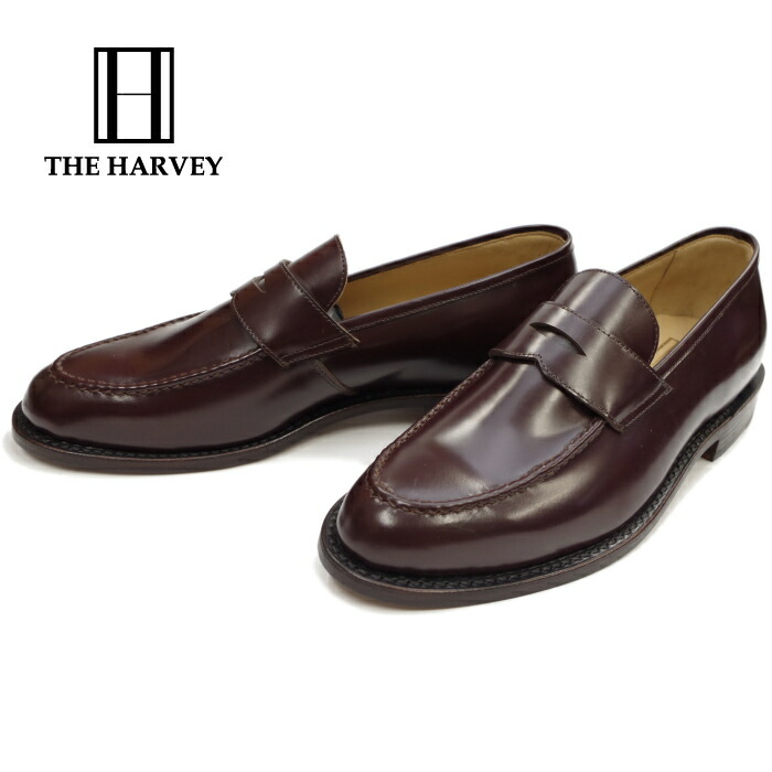 希望者のみラッピング無料 コインローファー ワインポリッシュ ケンブリッジ Cambridge Harvey The ハーヴィー ザ Sale 50 Off メンズ あす楽対応 送料無料 日本製 本革 ビジネスシューズ ペニーローファー ローファー ビジネス Harvey Cambrg Wn