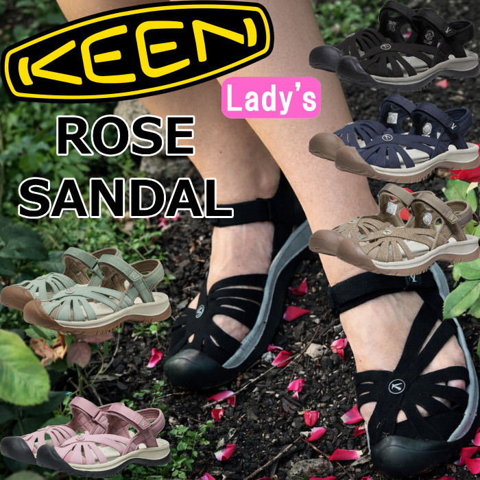 【百貨店SALE尖んがり最大限度10倍】 KEEN ROSE SANDAL キーン さくら色サンダル 運動競技サンダル レディース アウトドア サンダル 砂浜サンダル 難民キャンプ スニーカー レディースサンダル スリッポン 祝い事 ビーサン 旅する 海 川 山 スウィミングプール 水陸両用 定め事品 貨物輸送無料