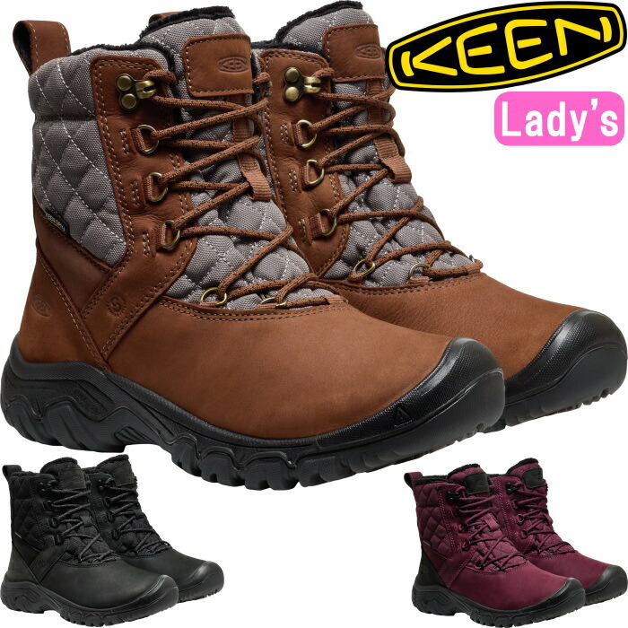 【百貨店SALE尖んがり最大限度10倍】 KEEN GRETA BOOT II WP キーン グレタブーツ レインブーツ レディースブーツ スノーブーツ ウィンターブーツ アウトドアシューズ ブーツ レディース お水校正刷り スリッポン アウトドア 難民キャンプ 雨合羽 防寒 置き目品 貨物輸送無料