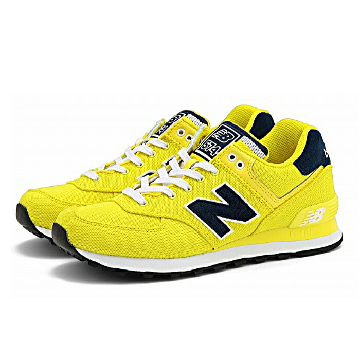 new balance 574 women yellow