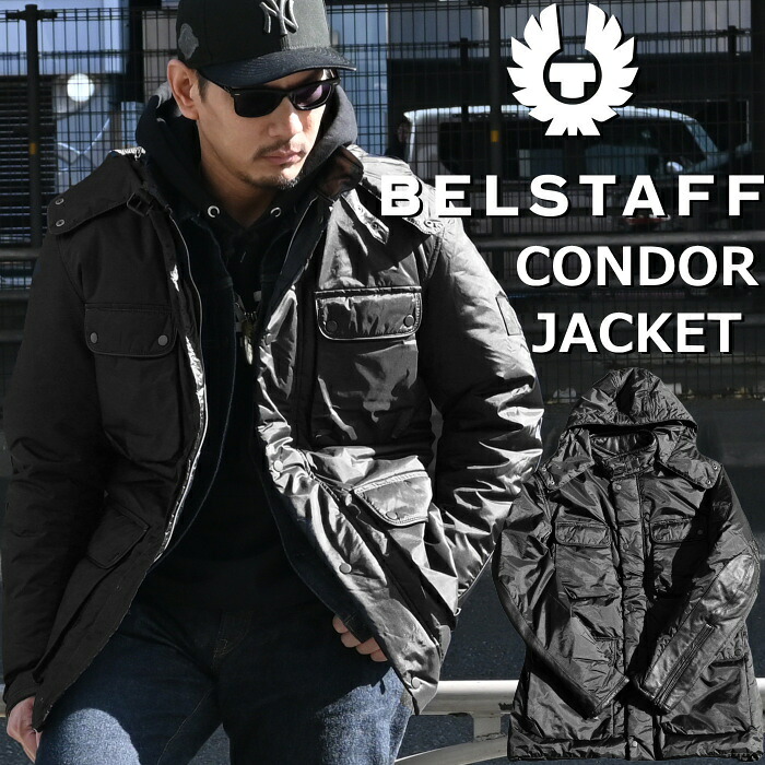 【楽天市場】【SALE：70％OFF】 Belstaff CONDOR JACKET ベルスタッフ コンドルジャケット メンズ ジャケット ...