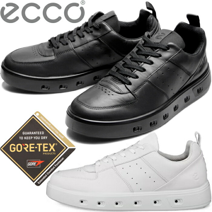 【百貨店SALE尖んがり最大限度10倍】 山びこ 靴 ecco スニーカー メンズ 520814 STREET 720 M GORE-TEX なめし革スニーカー 本革スニーカー メンズスニーカー 本革 なめし革 シューズ 心地よいシューズ 完膚なきまで雨合羽 メンズシューズ ウォーキング 通い 旅する 定め事品 貨物輸送無料