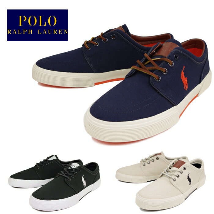 楽天市場 Usモデル 正規品 Polo Ralph Lauren ポロ ラルフローレン シューズ スニーカー 靴 ブラック 黒 Faxon Low Sk Vlc Black Game Clothing