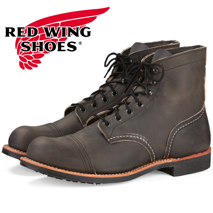 楽天市場】RED WING IRON RANGE IRON RANGER 8084 正規品 レッドウィング アイアンレンジ アイアンレンジャー  アイアンレンジャー ［Black 