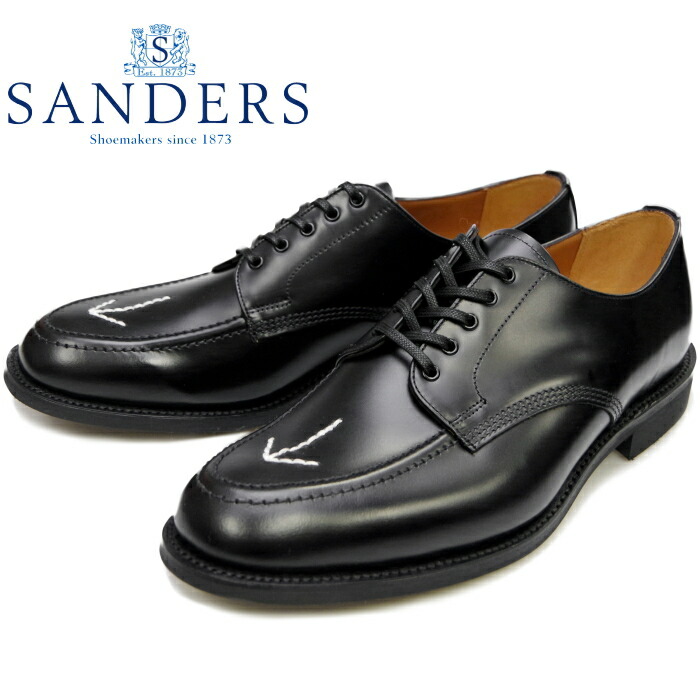 楽天市場】SANDERS 1947 サンダース ミリタリー MILITARY PUNCHED CAP OXFORD ブラック ストレートチップシューズ  キャップトゥ ビジネスシューズ メンズ 本革 ローカット オックスフォード レザー イングランド製 送料無料 12時までは当日配送 : 上野アメ横  靴店 フット ...