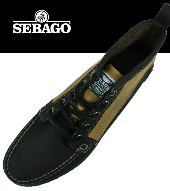 【楽天市場】 Sebago [ セバゴ ] FILSON KNIGHT フィルソン ナイト B73066 Black/Wax Canvas ...