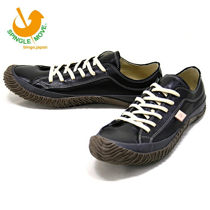 楽天市場】スピングル ムーブ SPM-198 カンガルー レザースニーカー