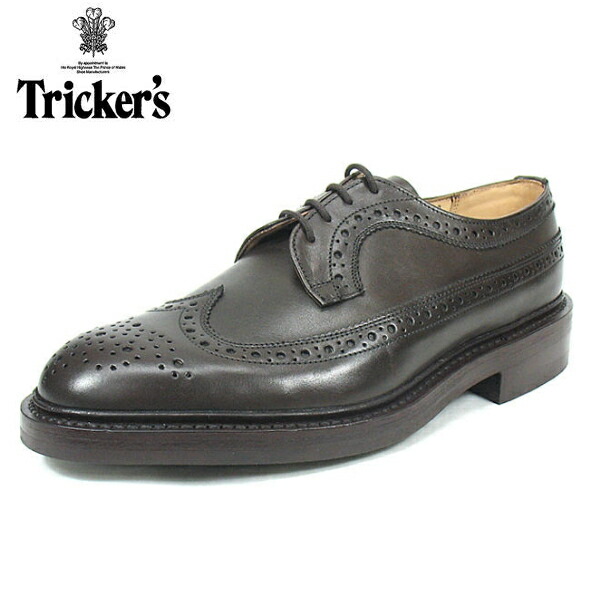 楽天市場 Tricker S トリッカーズ ロングウイングチップシューズ Style M5164 エスプレッソ Fitting 5 イングランド製 レザー 革靴 カントリーシューズ トラッドシューズ ドレスシューズ Trickers ウィングチップ ダイナイトソール 英国靴 American