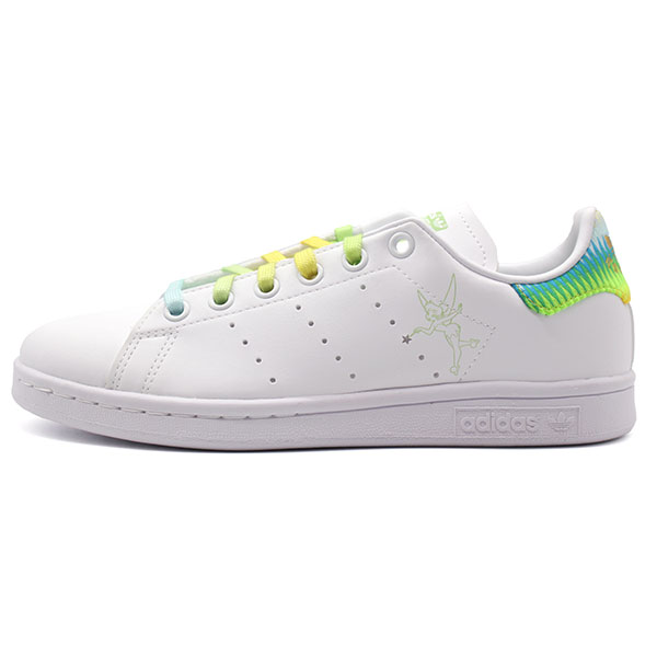 アディダス オリジナルス スニーカー キッズ 子供 レディース 靴 白 ホワイト ディズニー スタンスミス Adidas Originals Stan Smith J Disney Christine Coppin Com