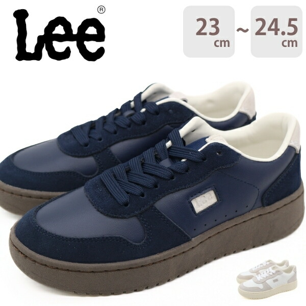 楽天市場】Lee スニーカー レディース 靴 ネイビー グレー ホワイト