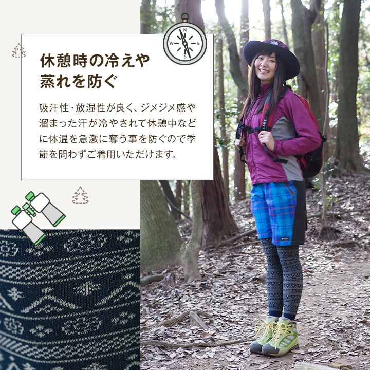 【楽天市場】【日本製】 エクサニスタ アウトドア レギンス 山ガール タイツ スパッツ レディース 段階 着圧 筋肉痛予防 M-LL インナー