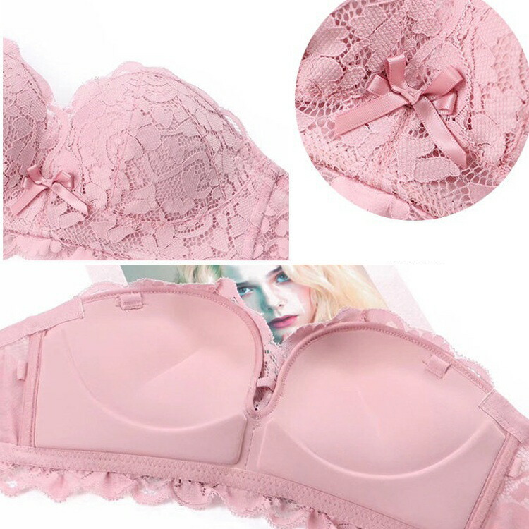 楽天市場 送料無料 カシュクール レースブラ ブラ単品 Fortuna レース 豪華レース 大人 ブラック ピンク ナイトブラ 育乳 バストアップ 盛れる ふんわり かわいい 安い セール ブラ 可愛い下着のお店 フォルトゥナ