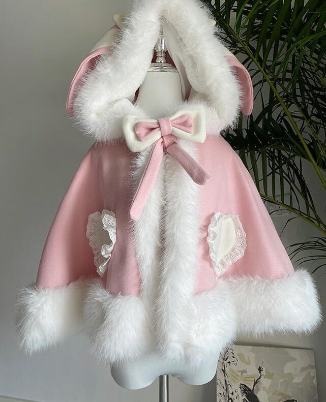 楽天市場】Lolita系 ロリータ ポンチョ コート ケープ コート