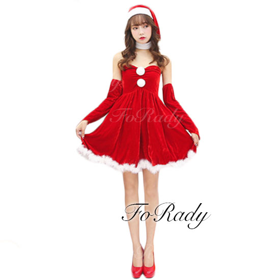 サンタ/コスプレ/サンタコス/クリスマス/セクシー/衣装/ハロウィン/対応