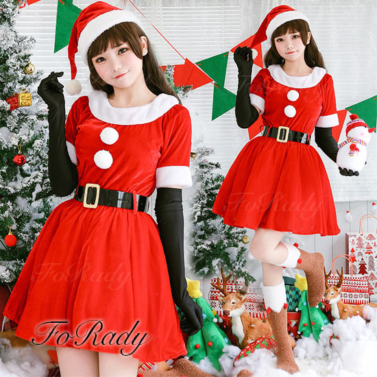 サンタ/コスプレ/サンタコス/クリスマス/セクシー/衣装/ハロウィン/対応