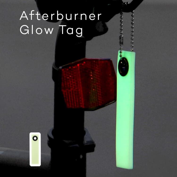 楽天市場】蓄光キーホルダー Afterburner Glow Tag アフターバーナー