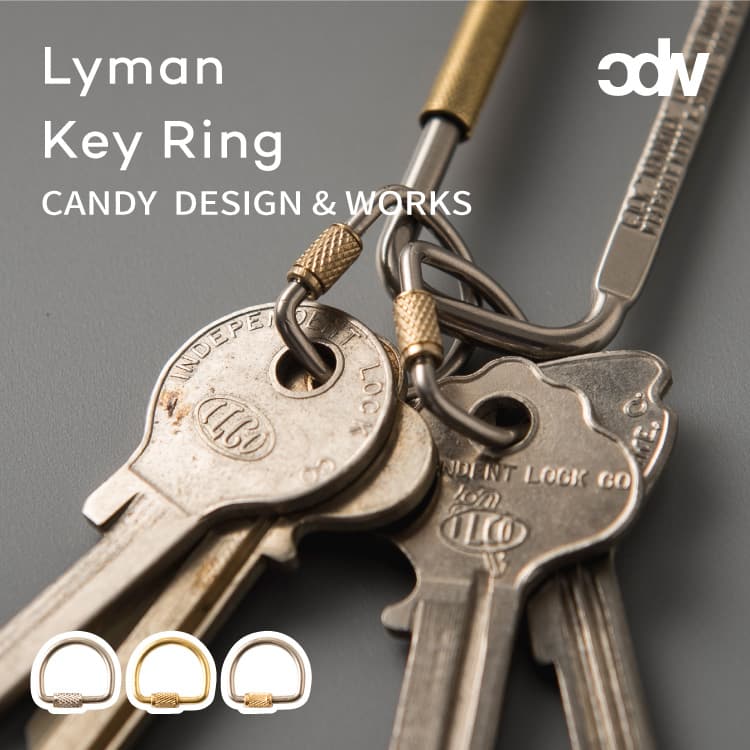 楽天市場】CDW LYMAN Screw Lock Key Ring 3Pset/ ライマン