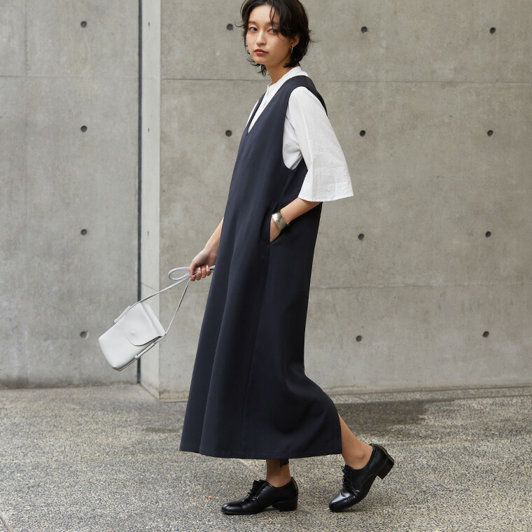 店内全品40％OFFクーポン配布中】【送料無料】ダブルクロス ジャンスカ 