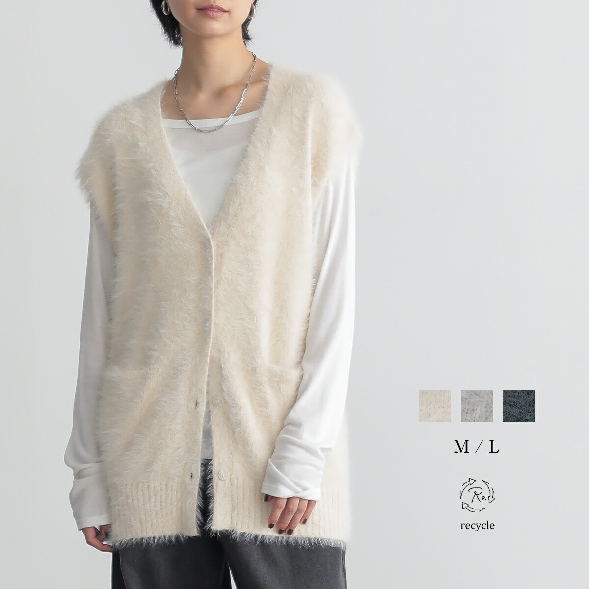 cen.made in Japan/2WAYフーディーシャツブルゾン