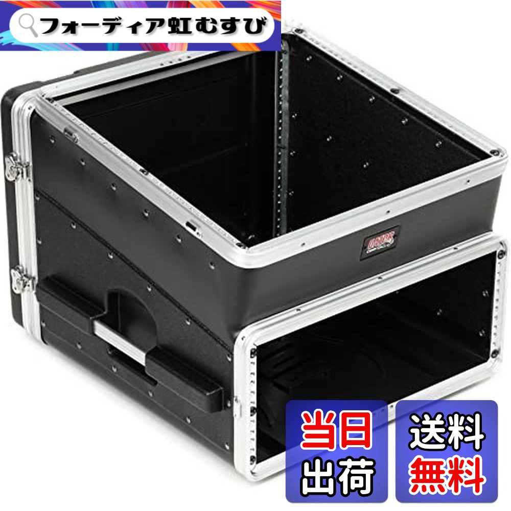 【送料無料】Gator Cases ゲーター ラックケース 10Uトップ/4Uサイド スラントトップコンソールラック PE製 軽量設計 GDJ Molded Rack Series GRC-10X4 【国内正規品】