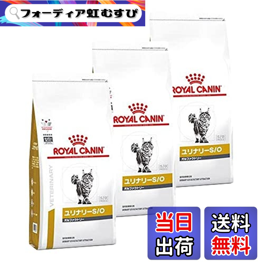 【貨物輸送無料】【3袋書き割り】ロイヤル聖地 召し上がる治療法食 猫用 ユリナリーS/O オルファクトリー 素っ気ない 500g (旧 pH抑えつける2 フィッシュテイスト)