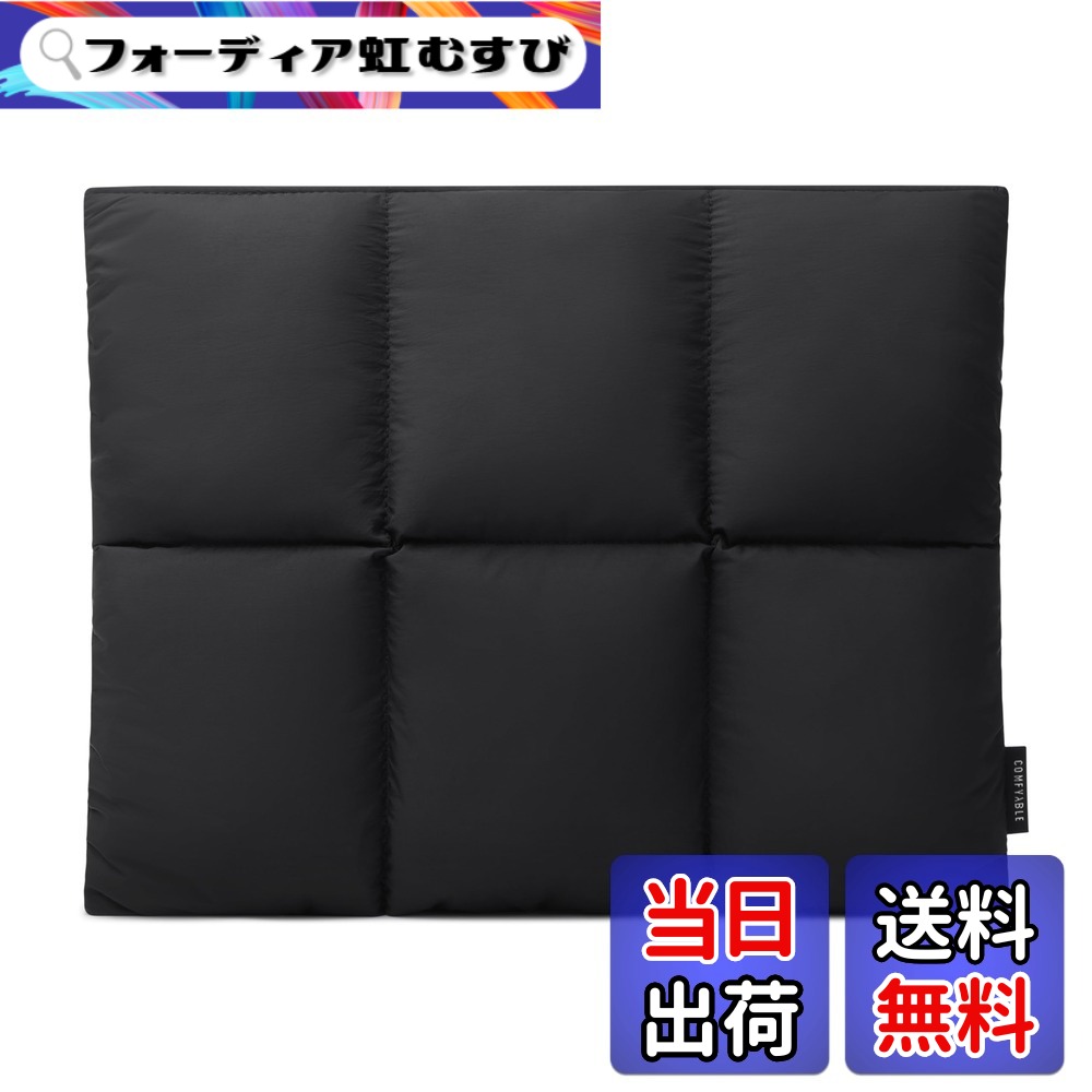 【貨物輸送無料】Comfyable puffy sleeve for MacBook 色：黒いこと、大きさ：For 15\