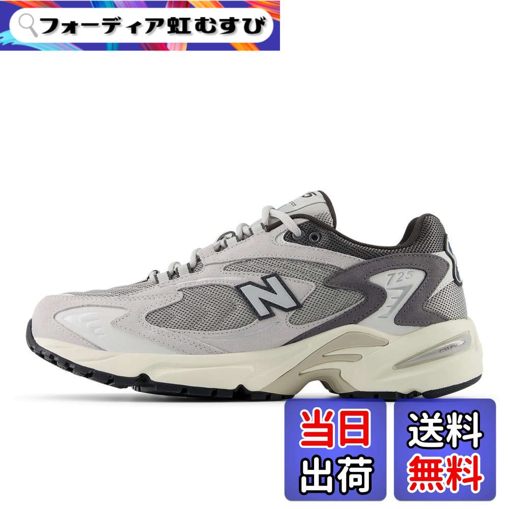 【貨物輸送無料】[ニュー平衡にする] スニーカー ML725 付け届けひな形 メンズ レディース 色：CK(WHITE/GRAY)、大きさ：23.0 珊 D