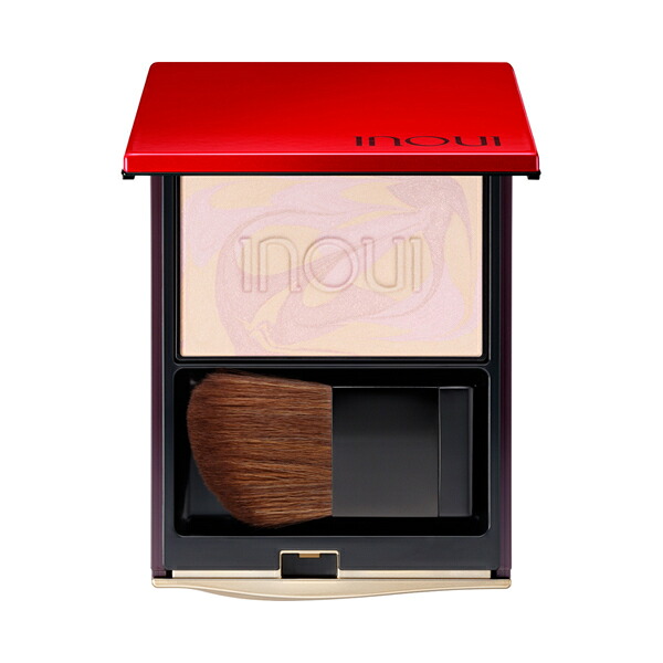 楽天市場】inoui 資生堂 インウイ プレストパウダー 5g ブラシ付き