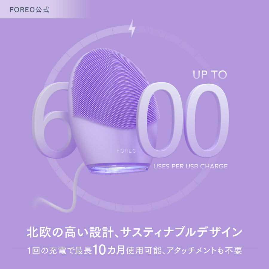 LUNA 4 フォレオ 電動 洗顔ブラシ FOREO 美顔器 美容 デバイス 普通肌