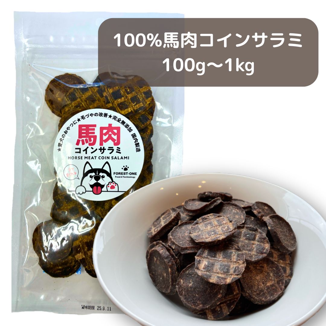 桜肉硬貨サラミ 桜肉100% 大入り 100g袋 犬用飛び切りお兄ちゃん  国産無つけ加える  高たんぱく 低脂質  グルテン無償性 全犬種相応う 愛犬の思わしいを受け支える
