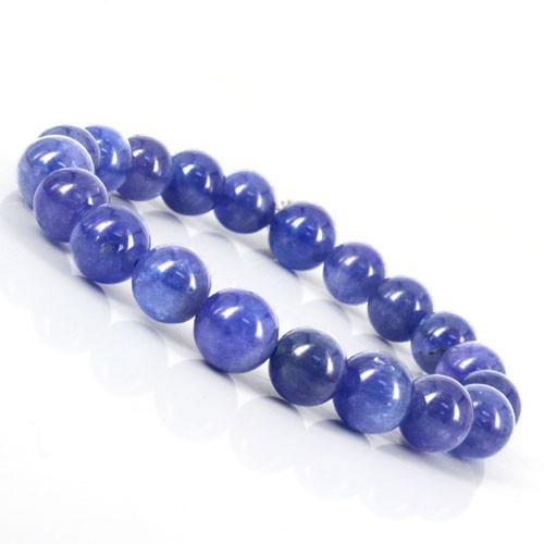 楽天市場】最高品質 タンザナイト ブレスレット 8.8mm 19cm メンズL