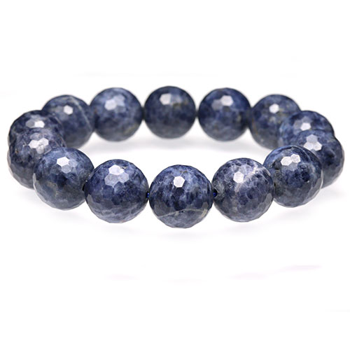 〔K1099-5〕約15mm 天然石 サファイアカット ブレスレット 誕生石 18,970円