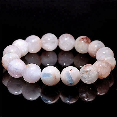 楽天市場】〔K1711-7〕約14mm アクアマリン Aquamarine ブレスレット