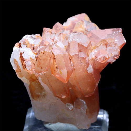 楽天市場】〔D133-1〕コリント産 タンジェリンクォーツ クラスター