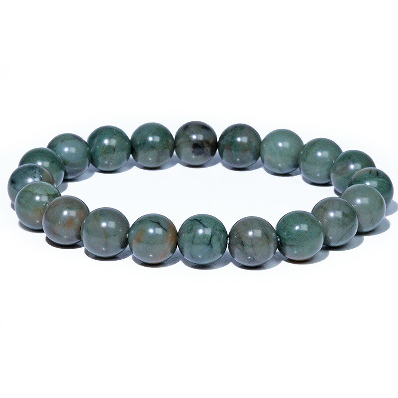 〔nm12-10m〕【日本銘石／島根県産】出雲碧玉 10mm 貴重 希少 IZUMO Jasper「国生み・縁結び・再生」神話の記憶を宿す石