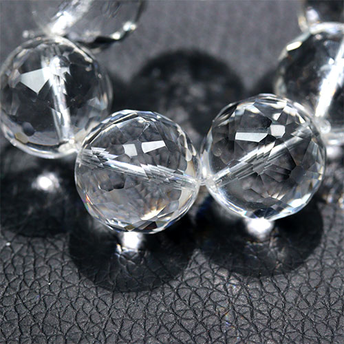 〔K1988〕最上級 約15mm 天然水晶 宝石質スターカット ブレスレット 浄化 キラキラ輝くスターカット｜Silva Tilia 10,152円