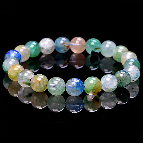 〔K1483〕約10mm 高品質 アズライトシリカ Azurite Silica ブレスレット｜Silva Tilia 21,630円