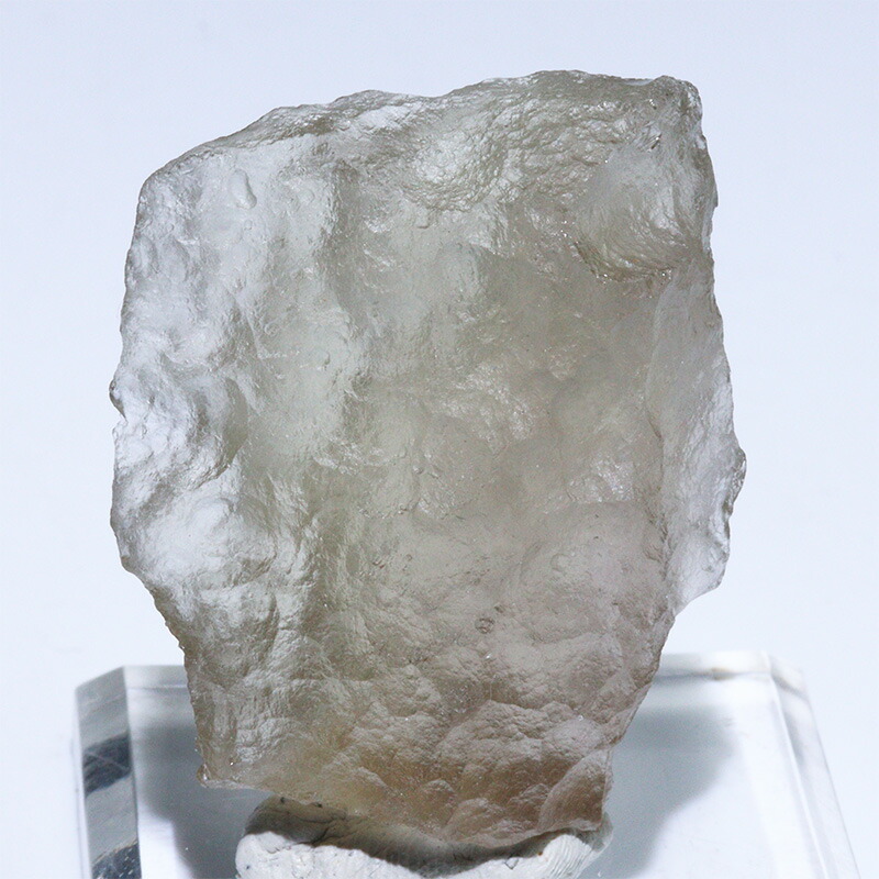 〔D455-21〕トップクォリティ パープルリビアングラス 隕石 原石 鉱物 Libyan desert glass